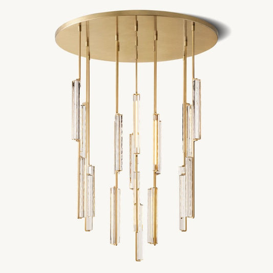 Audubo Crystal Round Chandelier 56"