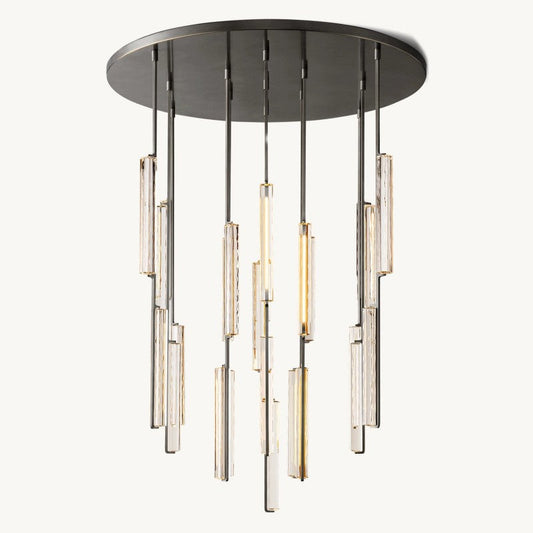 Audubo Crystal Round Chandelier 56"