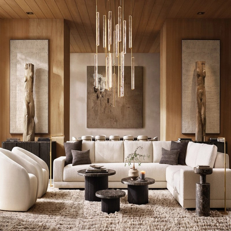 Audubo Crystal Round Chandelier 56"