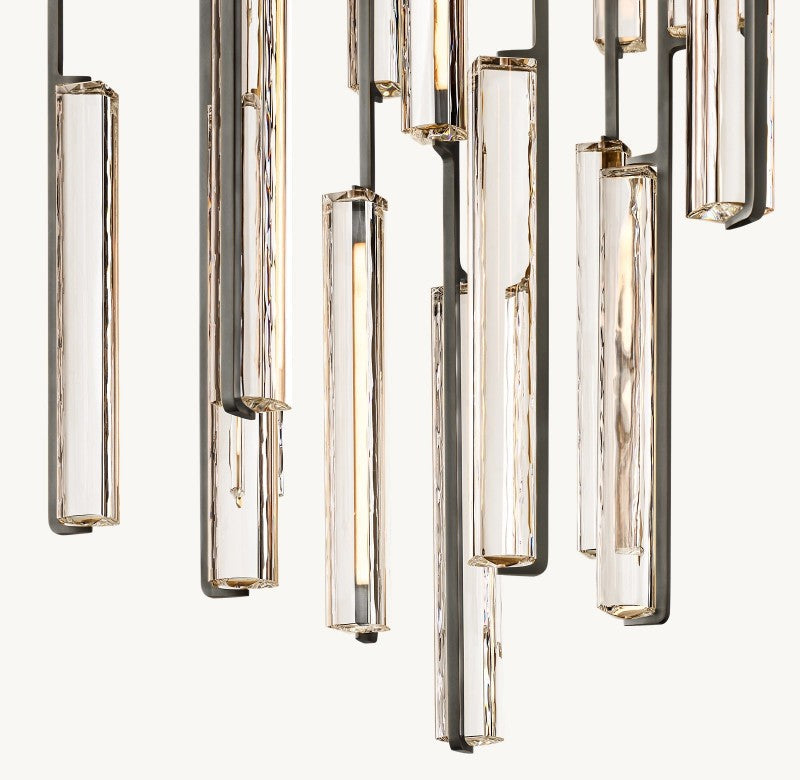 Audubo Crystal Round Chandelier 56"