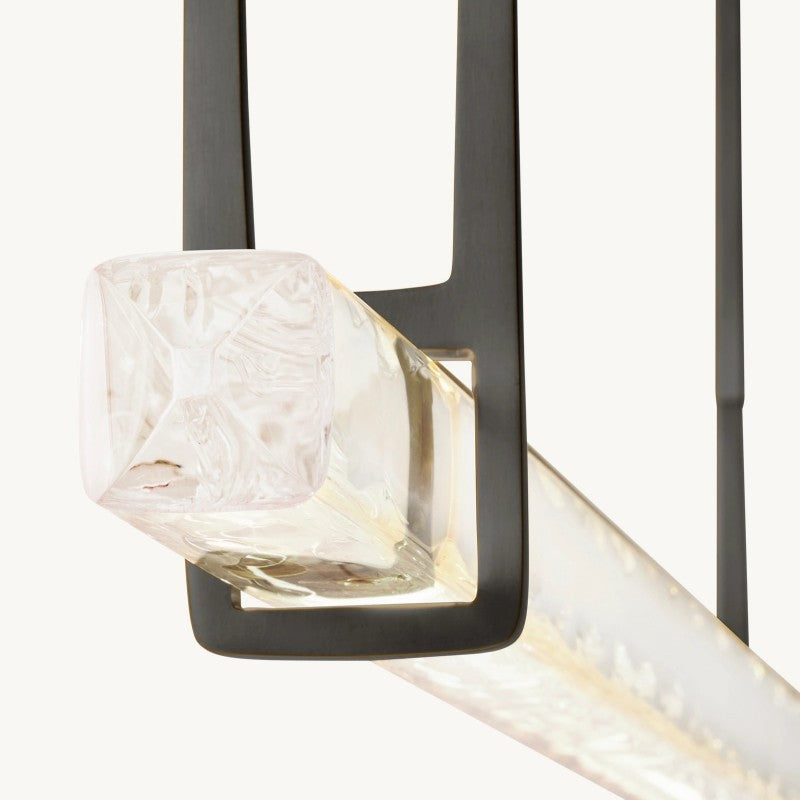 Audubo Single Bar Linear Chandelier 60"