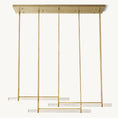 Load image into Gallery viewer, Audubo Triple Bar Linear Chandelier
