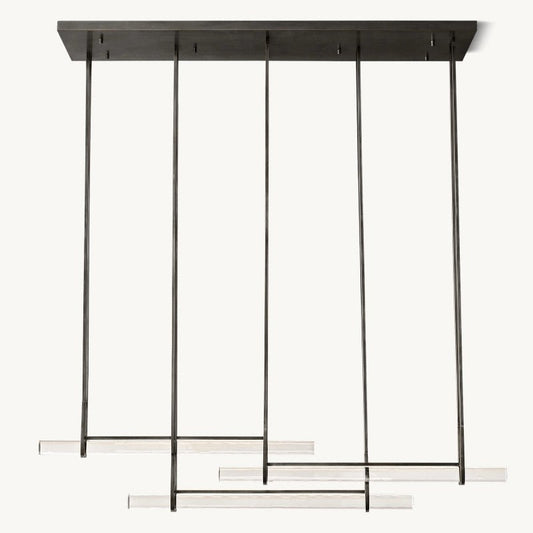 Audubo Triple Bar Linear Chandelier