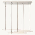 Load image into Gallery viewer, Audubo Triple Bar Linear Chandelier
