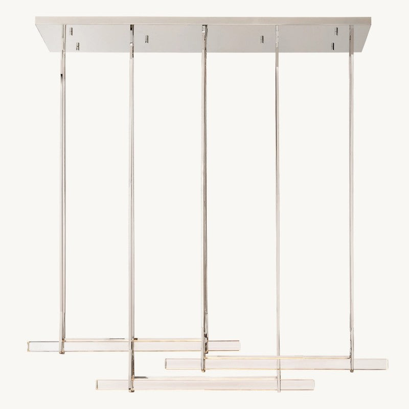 Audubo Triple Bar Linear Chandelier