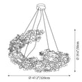 Load image into Gallery viewer, Aure Modern Chandelier
