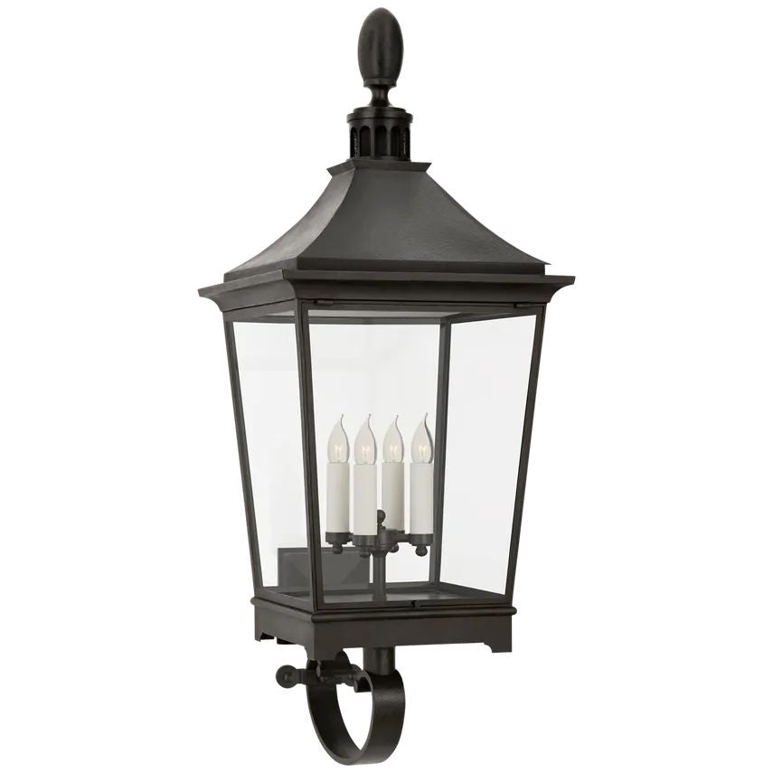 Baley Classic large Lantern Wall Sconce Outdoor