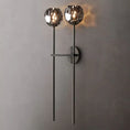 Load image into Gallery viewer, Crystal Ball Grand Double Sconce
