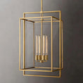 Load image into Gallery viewer, Beckmer Glass Lantern Modern Island Pendant
