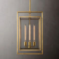 Load image into Gallery viewer, Beckmer Glass Lantern Modern Island Pendant
