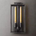 Load image into Gallery viewer, Beckmer Outdoor Square Lantern Wall Sconce 28"
