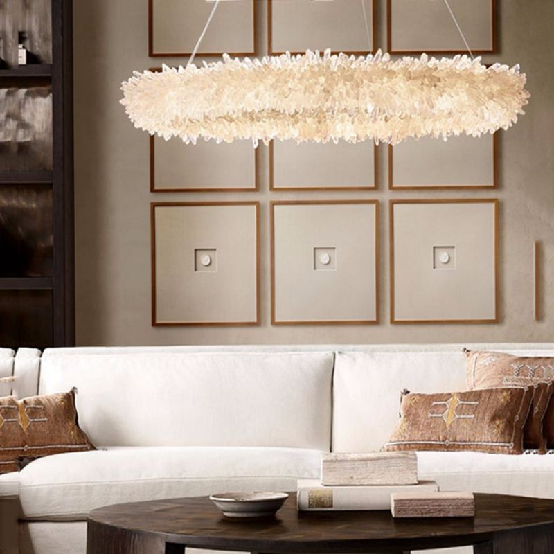 Besey Crystal Halo Chandelier