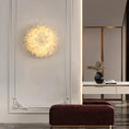 Load image into Gallery viewer, Besey Crystal Sunflower Wall Sconce
