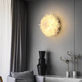 Load image into Gallery viewer, Besey Crystal Sunflower Wall Sconce
