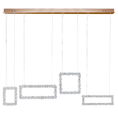 Load image into Gallery viewer, Besey Modern Rock Crystal Chandelier
