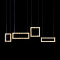 Load image into Gallery viewer, Besey Modern Rock Crystal Chandelier
