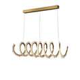 Load image into Gallery viewer, Besey Modern Spiral Crystal Chandelier
