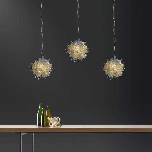 Besey Rock Crystal Creative Pendant