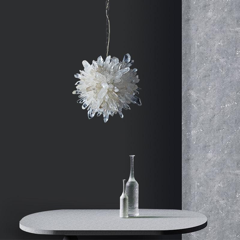 Besey Rock Crystal Creative Pendant