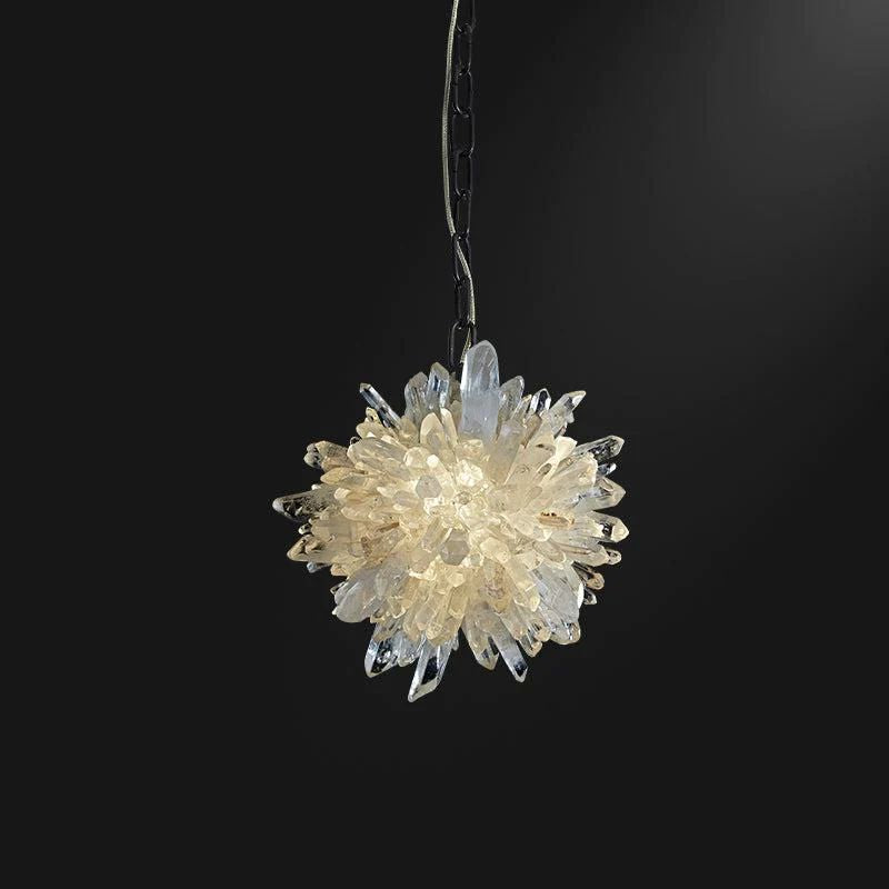 Besey Rock Crystal Creative Pendant