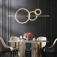 Load image into Gallery viewer, Besey Rock Crystal Gear Chandelier
