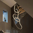Load image into Gallery viewer, Besey Rock Crystal Irregular Round Chandelier
