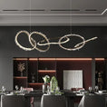 Load image into Gallery viewer, Besey Rock Crystal Irregular Round Chandelier
