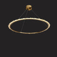 Load image into Gallery viewer, Besey Rock Crystal Ring Chandelier
