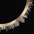 Load image into Gallery viewer, Besey Rock Crystal Ring Chandelier
