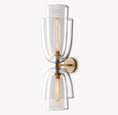 Load image into Gallery viewer, Blor Clear Glass Cloche Grand Sconce

