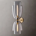 Load image into Gallery viewer, Blor Clear Glass Cloche Grand Sconce
