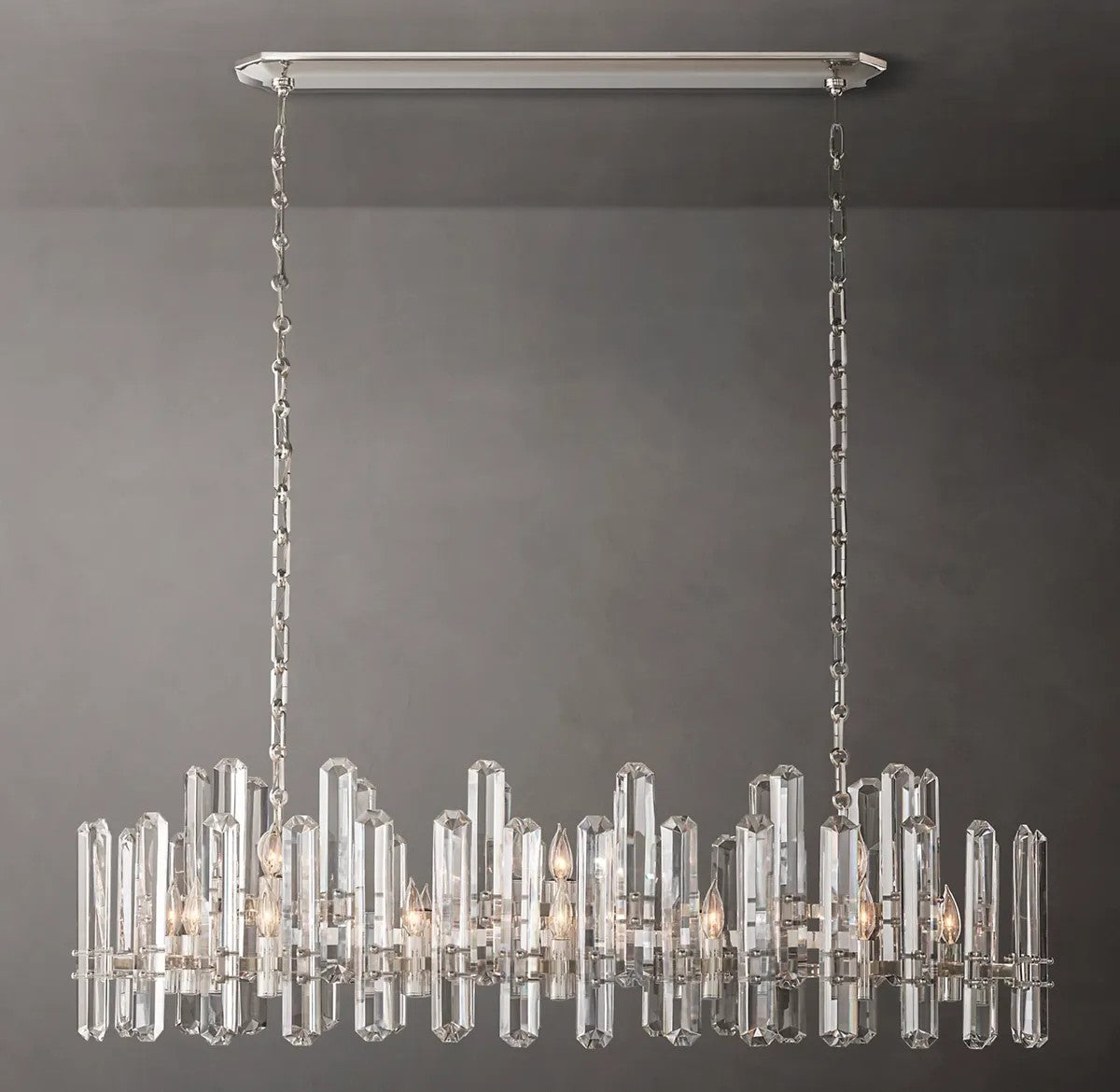 Bonaventure Linear Chandelier 54"
