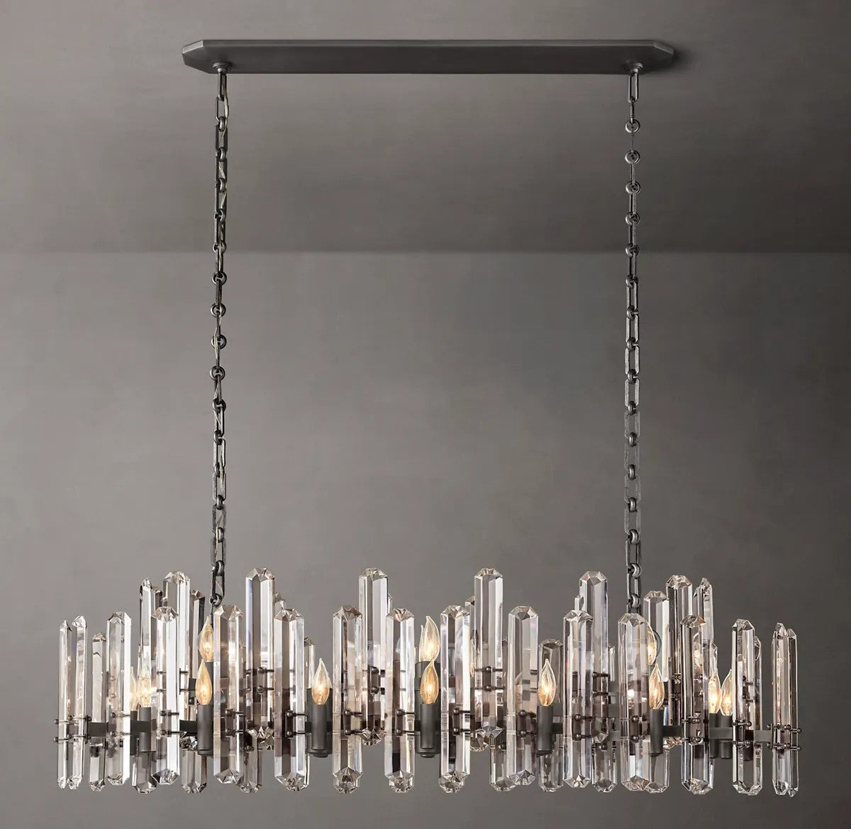 Bonaventure Linear Chandelier 54"