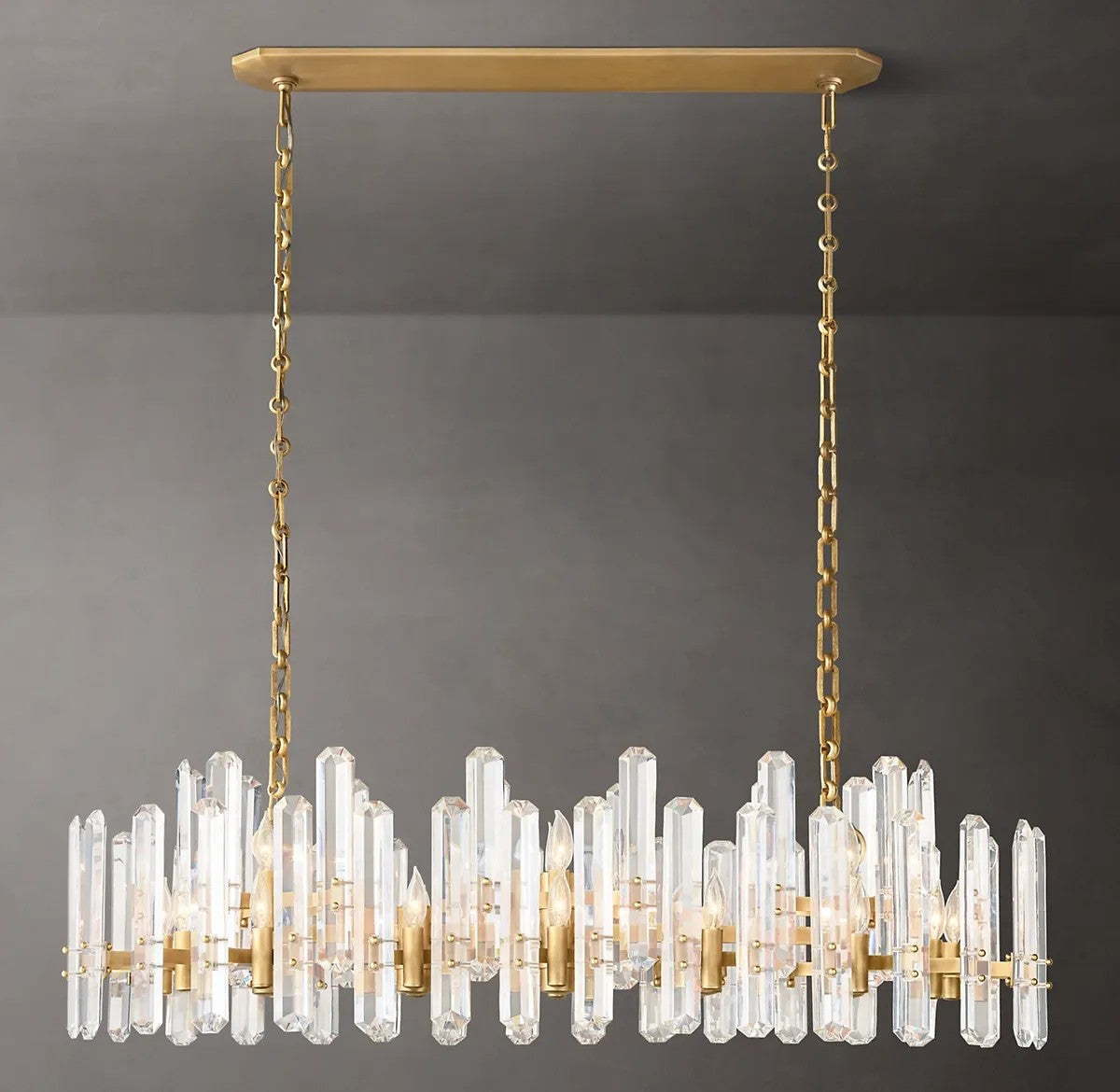 Bonaventure Linear Chandelier 54"