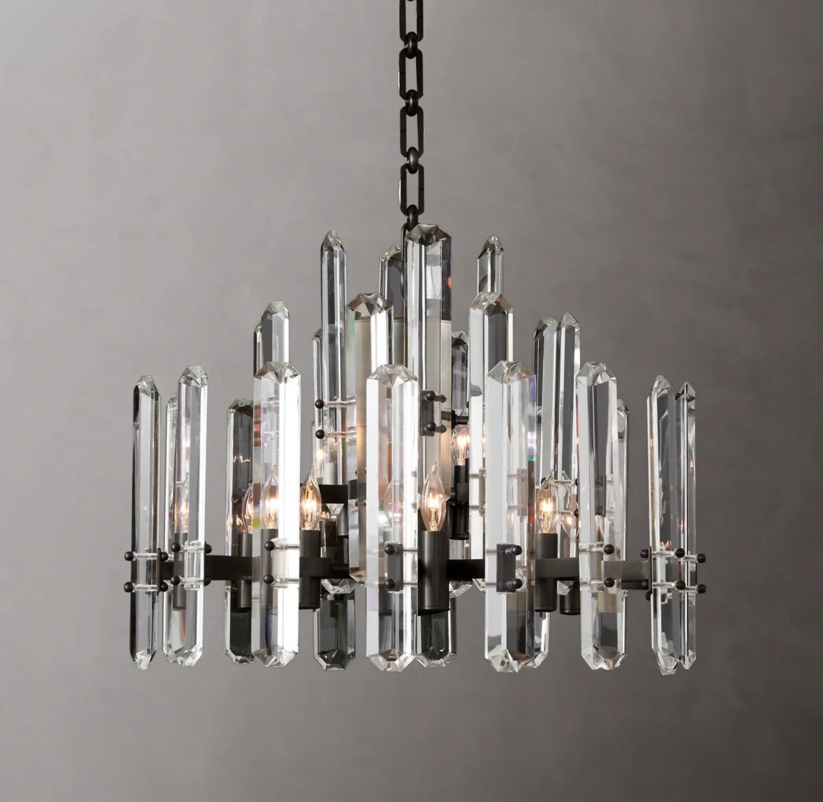 Bonaventure Round Chandelier 24"
