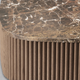 Load image into Gallery viewer, Holland Oak Wood & Stone Coffee Table
