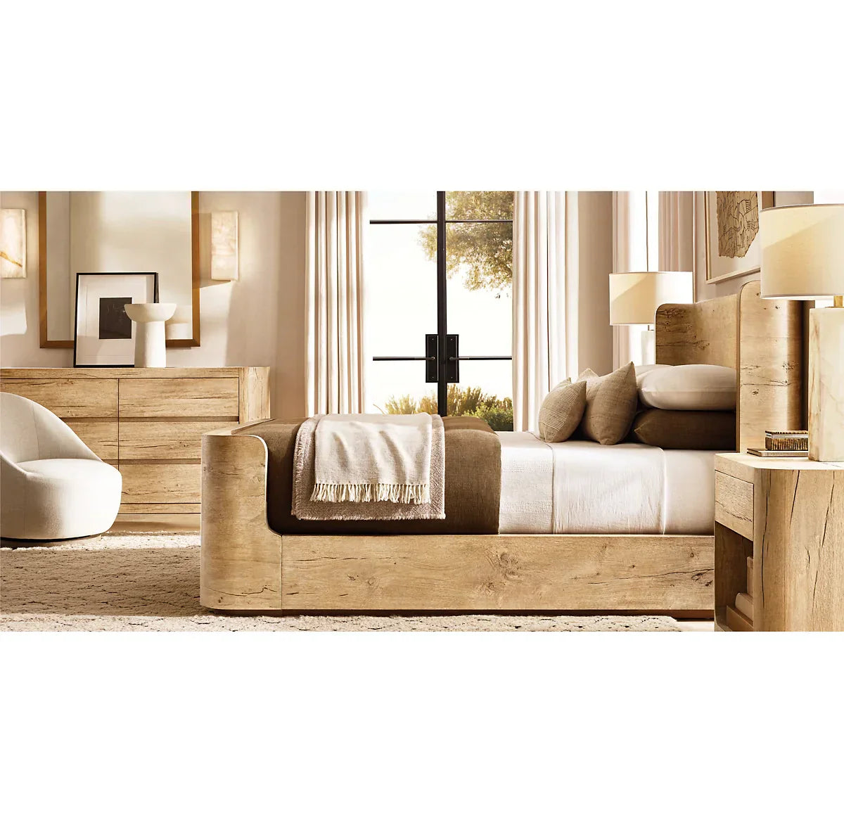 Osloy Open Nightstand