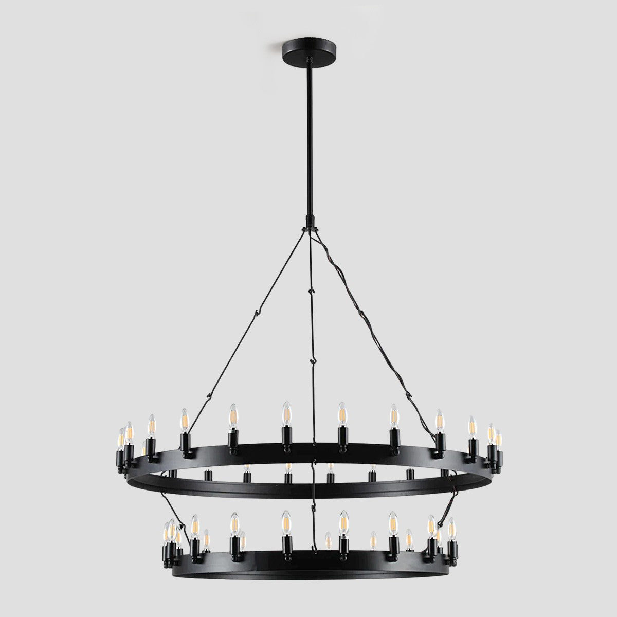 Caminoy Round 2-Tier Chandelier