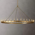 Load image into Gallery viewer, Caminoy Vintage Candelabra Round Chandelier
