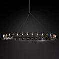 Load image into Gallery viewer, Caminoy Vintage Candelabra Round Chandelier
