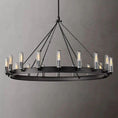Load image into Gallery viewer, Caminoy Vintage Filament Outdoor Round Chandelier
