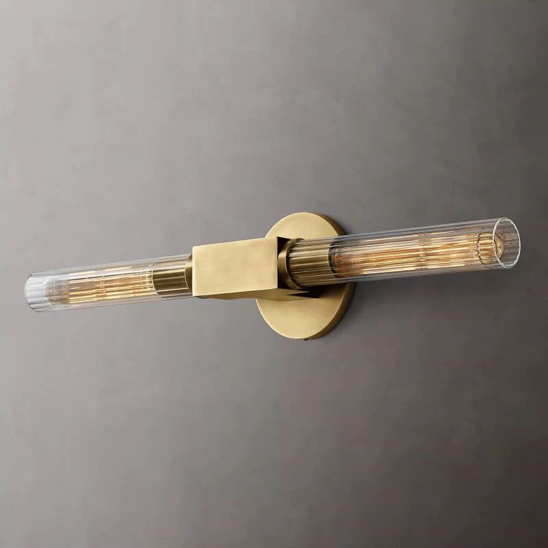 Cannely Glass Linear Wall Sconce