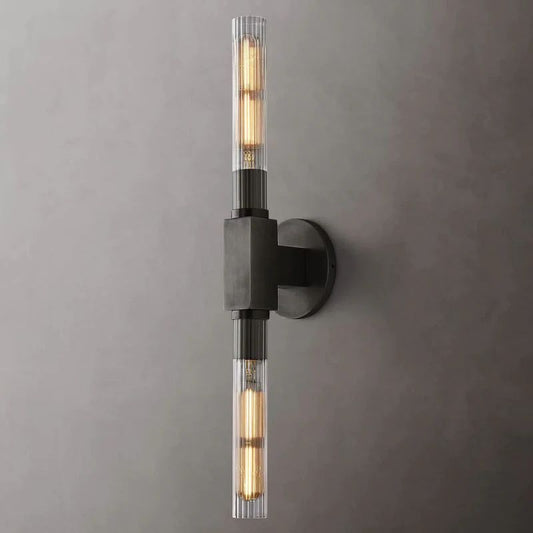 Cannely Glass Linear Wall Sconce