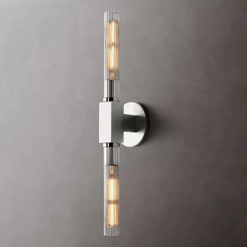 Cannely Glass Linear Wall Sconce