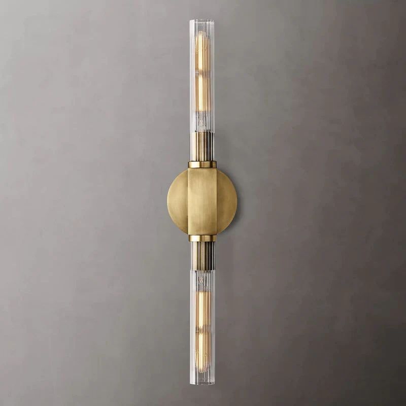 Cannely Glass Linear Wall Sconce