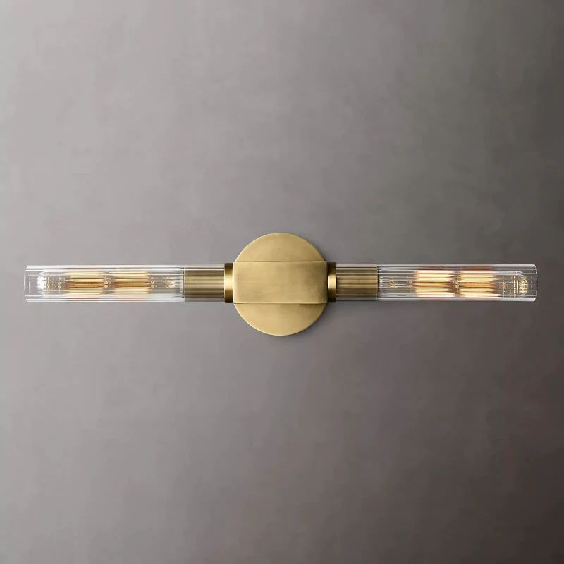 Cannely Glass Linear Wall Sconce