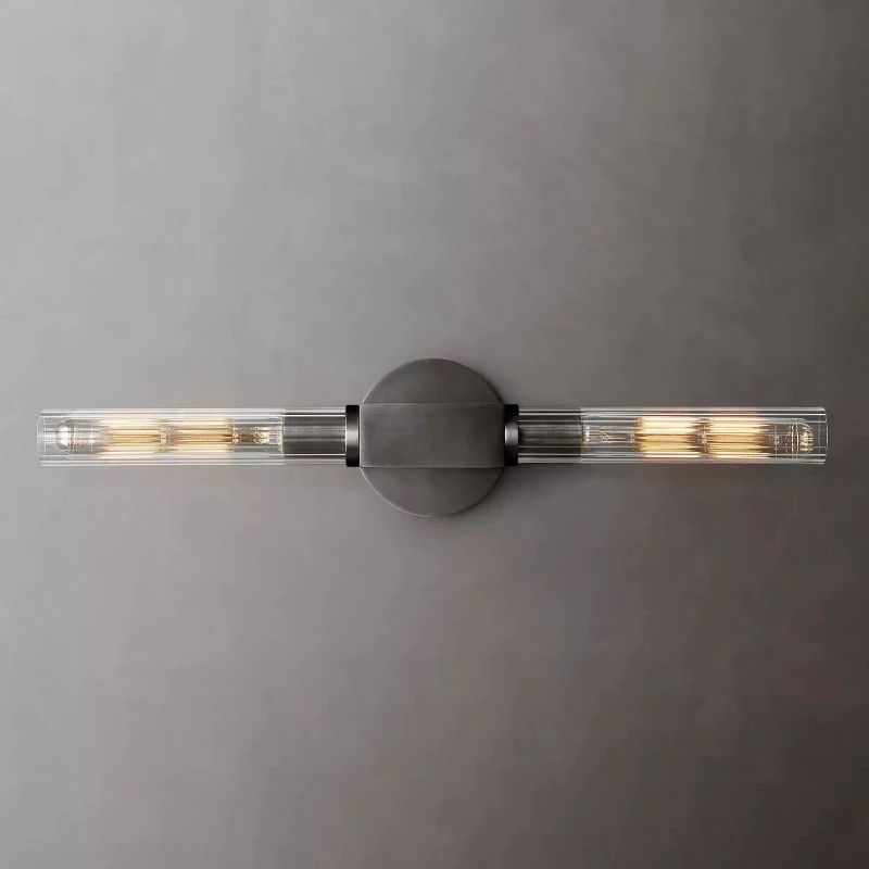 Cannely Glass Linear Wall Sconce