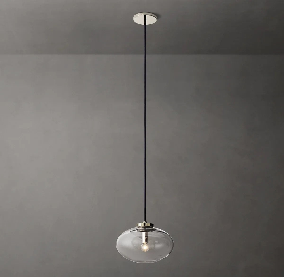 Caprice Clear Glass Pendant