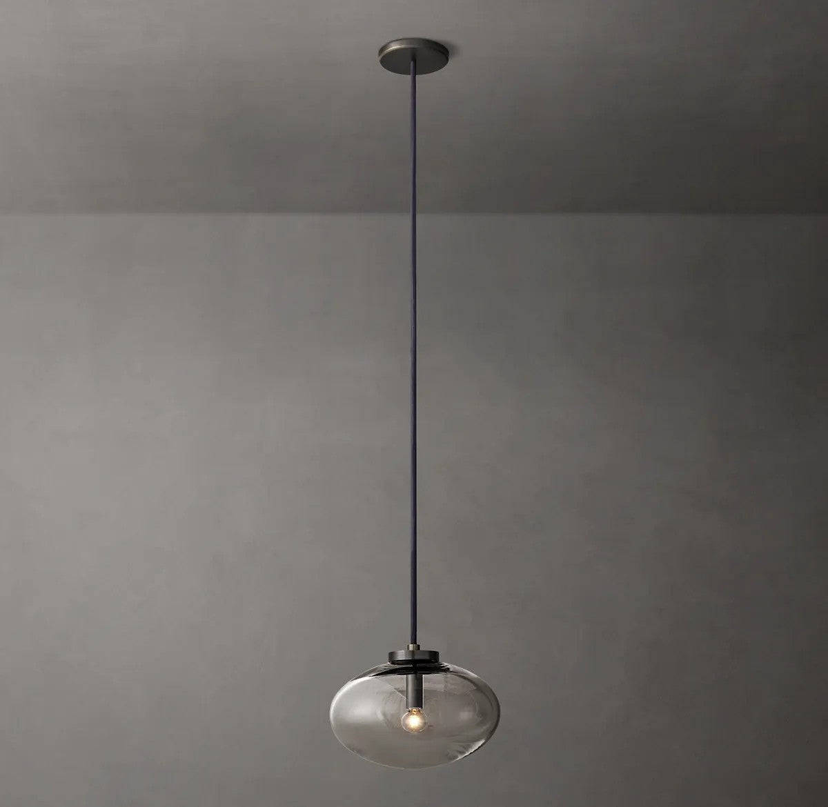 Caprice Clear Glass Pendant