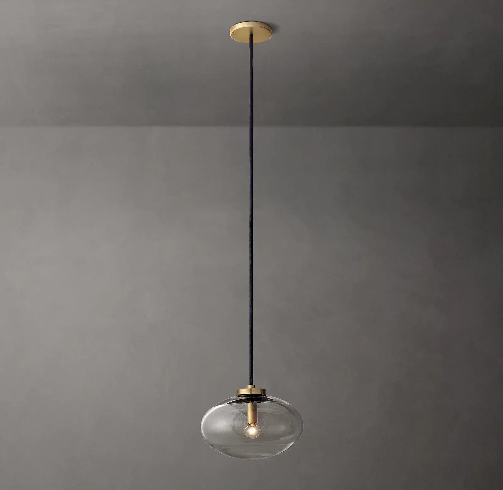 Caprice Clear Glass Pendant